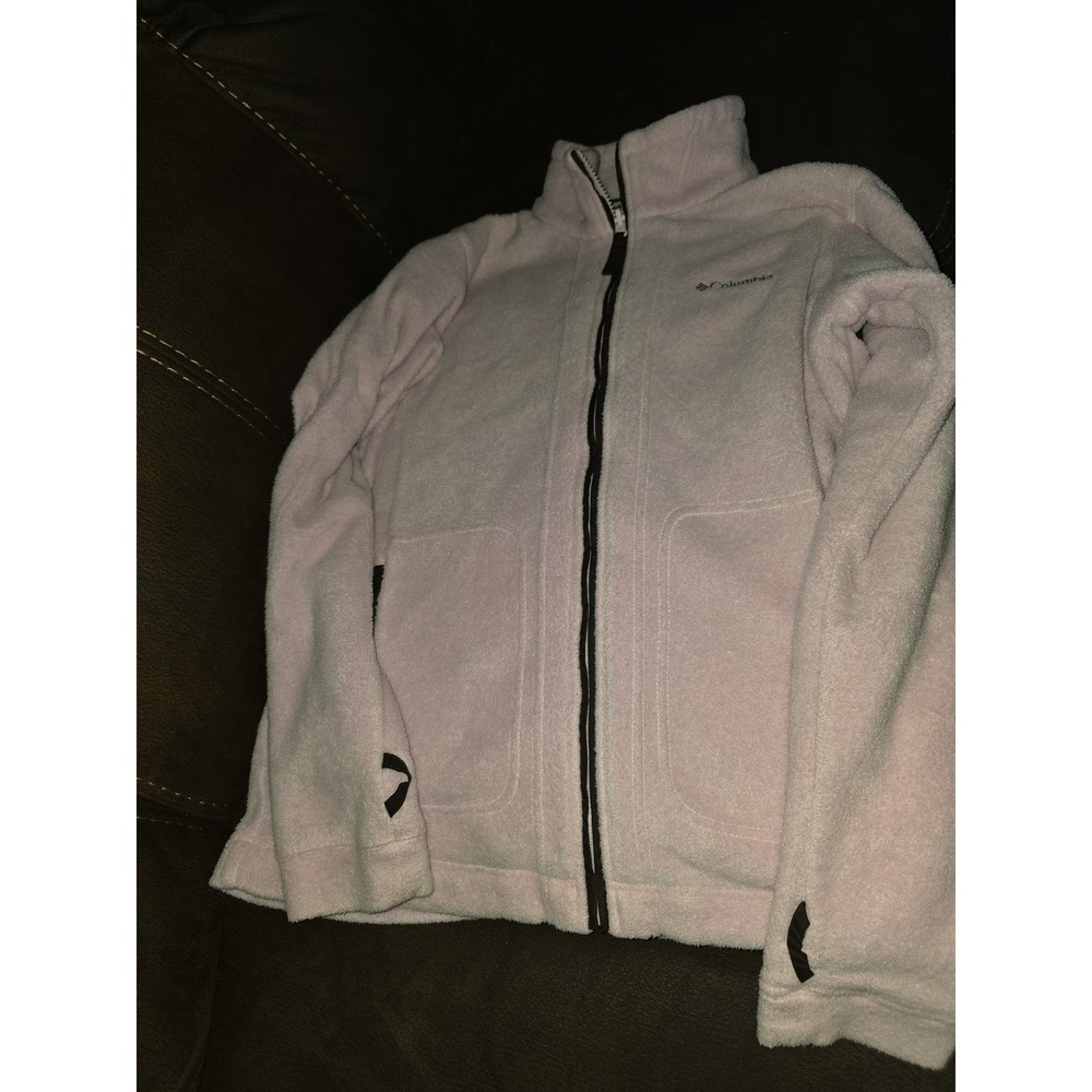 Columbia pink women's interchangeable fleece jacket size large L